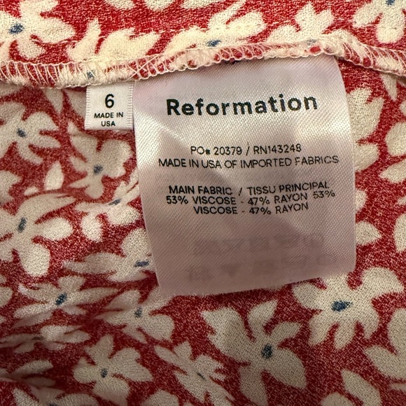 Reformation Deville Floral Blouse - Picture 4 of 7